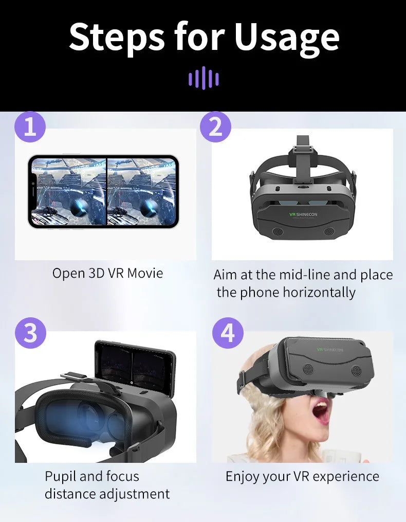 SHINECON 3D VR