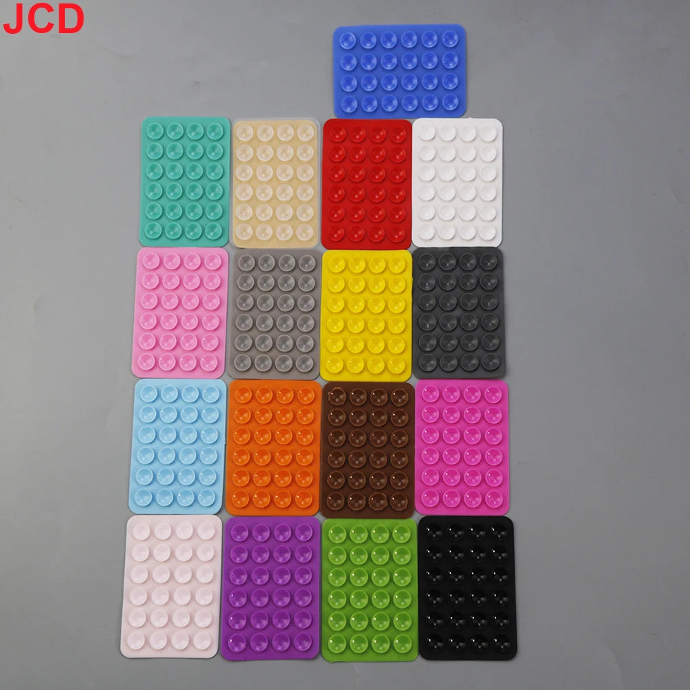 24 Silicone Suction Cups for Phones & Tablets