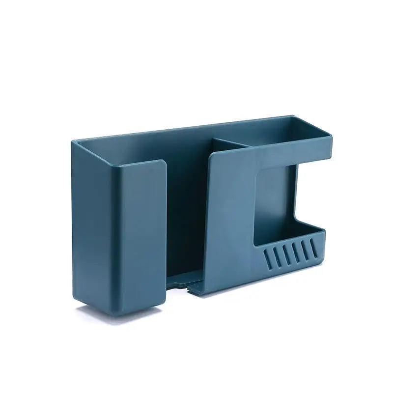 2-in-1 Wall-Mounted Phone & Remote Storage Box