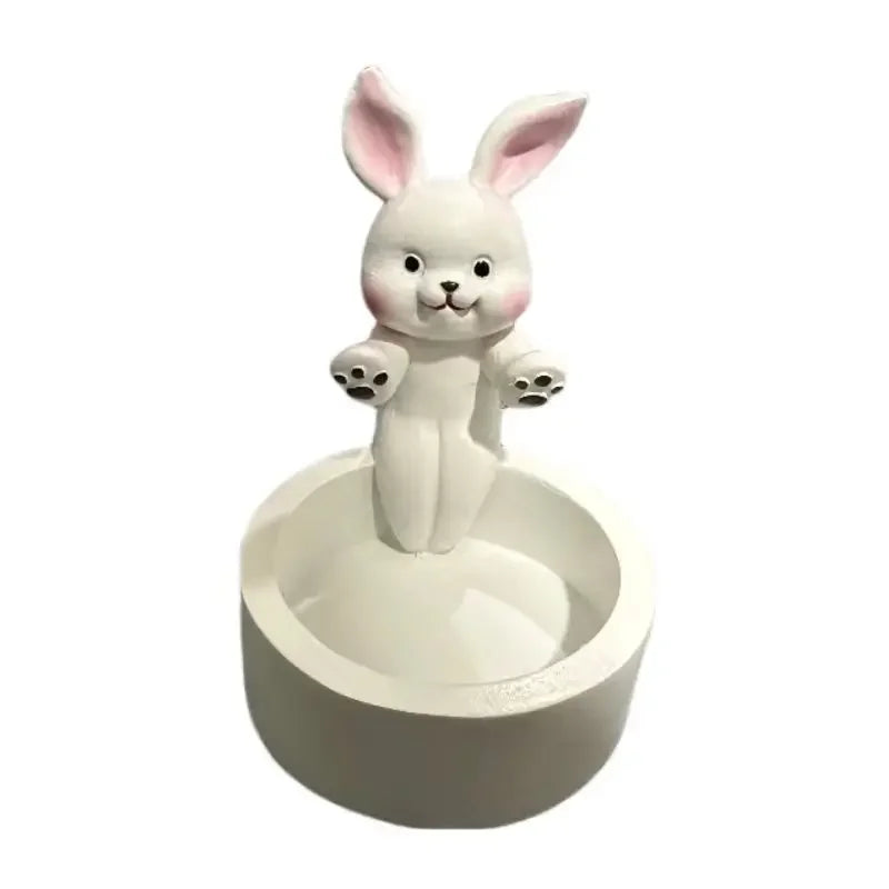 Cartoon Animal Candle Holder (Cat, Dog, Rabbit)