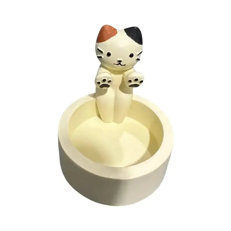 Cartoon Animal Candle Holder (Cat, Dog, Rabbit)