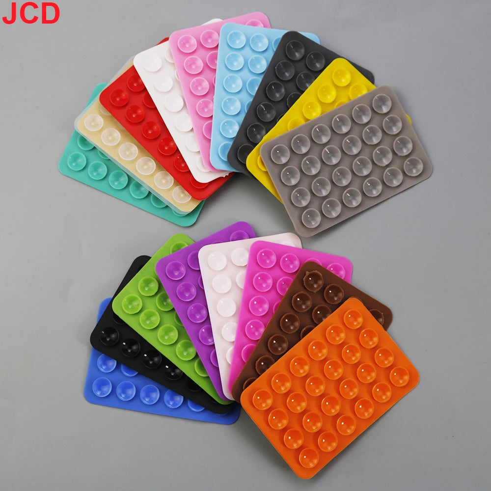 24 Silicone Suction Cups for Phones & Tablets