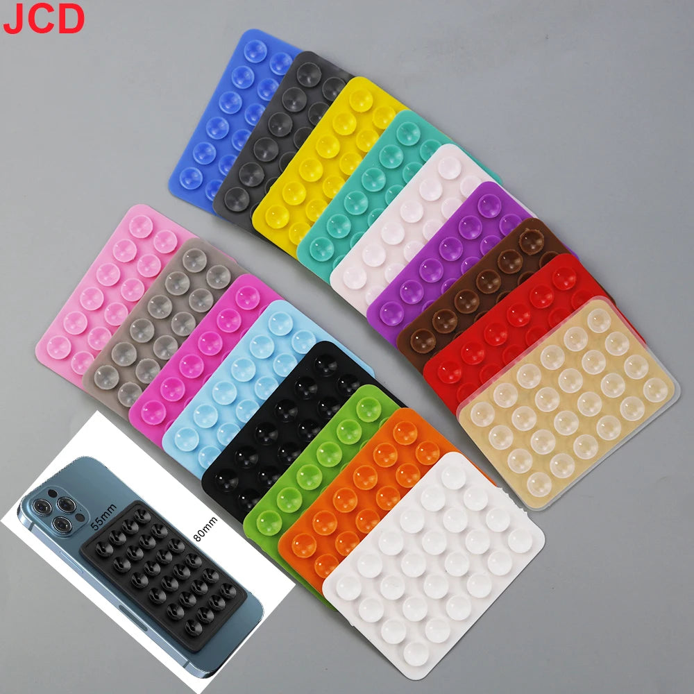 24 Silicone Suction Cups for Phones & Tablets